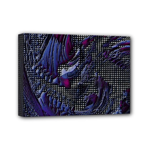 Braille Flow Mini Canvas 7  X 5  (stretched) by MRNStudios