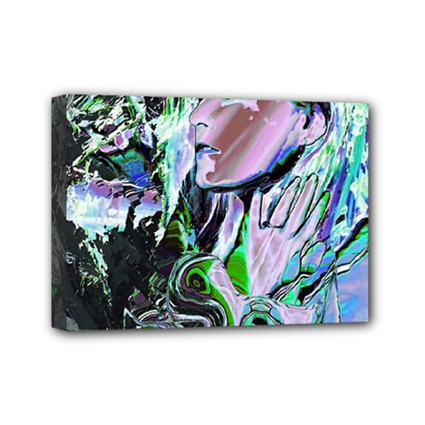Glam Rocker Mini Canvas 7  X 5  (stretched) by MRNStudios