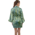 Abstract Light Games 8 Long Sleeve Satin Kimono View2