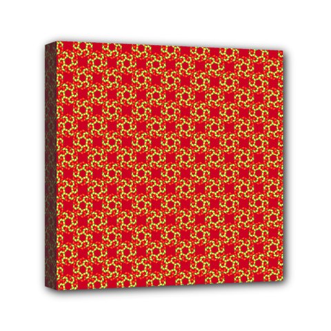Funhouse Of Mirrors Mini Canvas 6  X 6  (stretched) by Sparkle