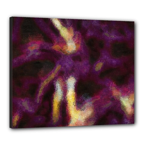 Requiem  Of The Purple Stars Canvas 24  X 20  (stretched) by DimitriosArt