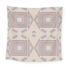 Abstract Pattern Geometric Backgrounds   Square Tapestry (large) by Eskimos