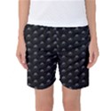 Animal Eyes Close Up Motif Pattern Women s Basketball Shorts View1