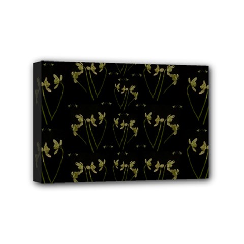 Exotic Snow Drop Flowers In A Loveable Style Mini Canvas 6  X 4  (stretched) by pepitasart