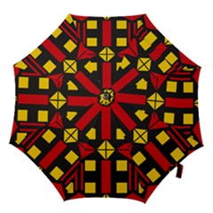 Abstract Pattern Geometric Backgrounds   Hook Handle Umbrellas (large) by Eskimos