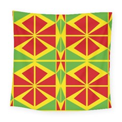 Abstract Pattern Geometric Backgrounds   Square Tapestry (large) by Eskimos