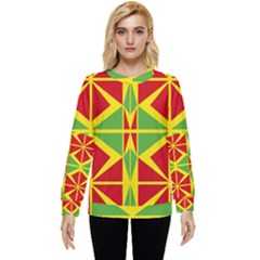 Abstract Pattern Geometric Backgrounds   Hidden Pocket Sweatshirt by Eskimos