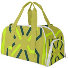 Abstract Pattern Geometric Backgrounds   Burner Gym Duffel Bag by Eskimos