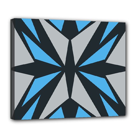 Abstract Pattern Geometric Backgrounds   Deluxe Canvas 24  X 20  (stretched) by Eskimos