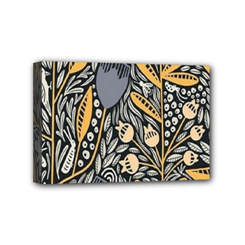 Floral Mini Canvas 6  X 4  (stretched) by Sparkle
