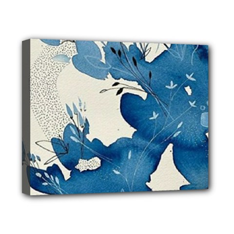 Floral Canvas 10  X 8  (stretched) by Sparkle