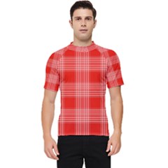 193 B Men s Short Sleeve Rash Guard by tartantotartansallreddesigns