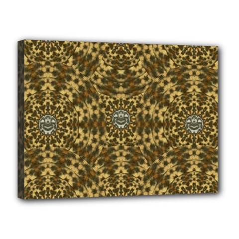 Soft As A Kitten Canvas 16  X 12  (stretched) by pepitasart