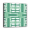 Abstract pattern geometric backgrounds   Mini Canvas 8  x 8  (Stretched) View1