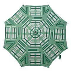 Abstract Pattern Geometric Backgrounds   Hook Handle Umbrellas (small) by Eskimos