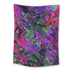 Neon Aquarium Medium Tapestry by MRNStudios