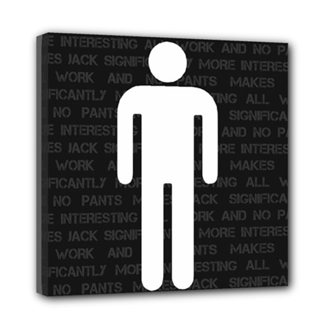 A Wordsearch For Our Times Mini Canvas 8  X 8  (stretched) by WetdryvacsLair