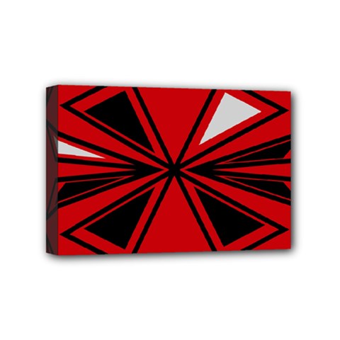 Abstract Pattern Geometric Backgrounds   Mini Canvas 6  X 4  (stretched) by Eskimos