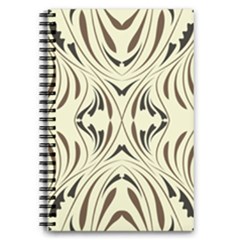 Folk Flowers Print Floral Pattern Ethnic Art 5 5  X 8 5  Notebook by Eskimos