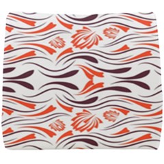 Folk Flowers Print Floral Pattern Ethnic Art Seat Cushion by Eskimos
