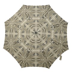 Folk Flowers Print Floral Pattern Ethnic Art Hook Handle Umbrellas (medium) by Eskimos