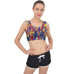 V-back Sports Bra by TheJeffers