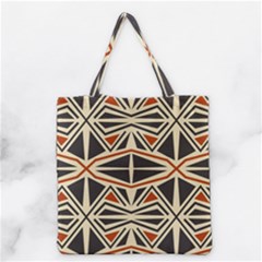 Abstract Geometric Design    Grocery Tote Bag by Eskimos