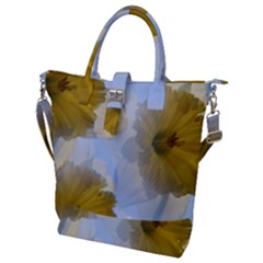 Triple Vision Buckle Top Tote Bag by thedaffodilstore