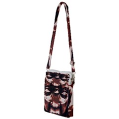 Creepy Head Portrait Artwork Multi Function Travel Bag by dflcprintsclothing