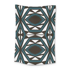 Abstract Pattern Geometric Backgrounds Small Tapestry by Eskimos