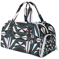 Abstract Pattern Geometric Backgrounds Burner Gym Duffel Bag by Eskimos