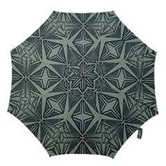 Abstract Pattern Geometric Backgrounds Hook Handle Umbrellas (medium) by Eskimos
