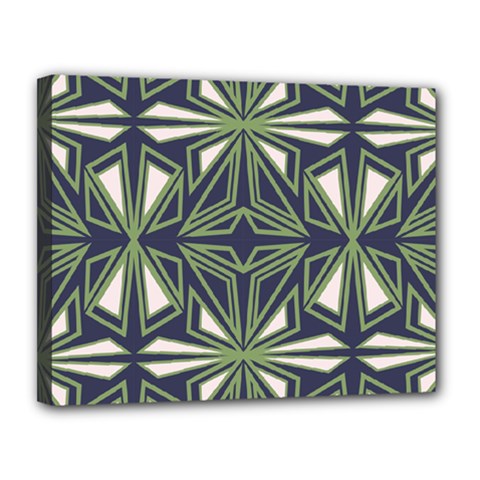 Abstract Pattern Geometric Backgrounds Canvas 14  X 11  (stretched) by Eskimos