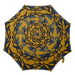 Abstract Pattern Geometric Backgrounds Hook Handle Umbrellas (large) by Eskimos