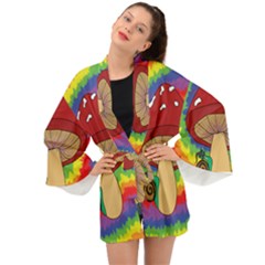 Wizard Snail Long Sleeve Kimono by steampunkbabygirl