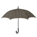 Stylized Cactus Motif Pattern Hook Handle Umbrellas (Medium) View3