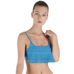 Sea Waves Layered Top Bikini Top  by Sparkle