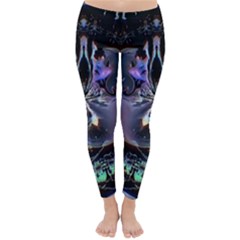 The High Priestess Card Classic Winter Leggings by MRNStudios