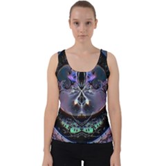 The High Priestess Card Velvet Tank Top by MRNStudios