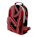 Abstract pattern geometric backgrounds  Flap Pocket Backpack (Large) View1