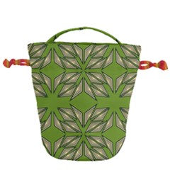 Abstract Pattern Geometric Backgrounds  Drawstring Bucket Bag by Eskimos