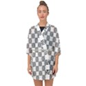 Seamless Tile Derivative Pattern Half Sleeve Chiffon Kimono View1