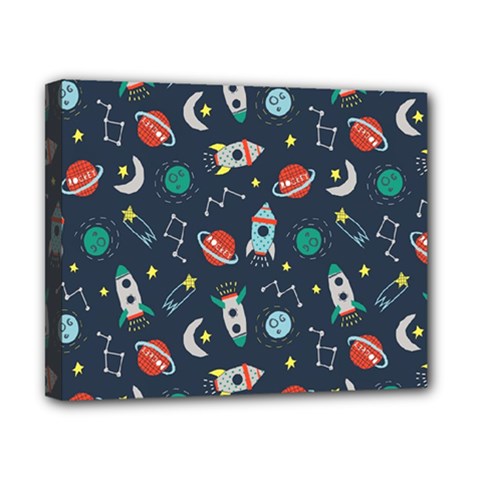 Cute-patterns- Canvas 10  X 8  (stretched) by Jancukart