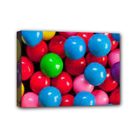 Bubble Gum Mini Canvas 7  X 5  (stretched) by artworkshop