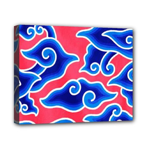 Batik Megamendung Canvas 10  X 8  (stretched) by artworkshop