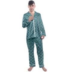 Bubble Wrap Men s Long Sleeve Satin Pajamas Set by artworkshop