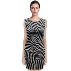 Pattern Classic Sleeveless Midi Dress by artworkshop