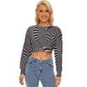 Pattern Lightweight Long Sleeve Sweatshirt View1