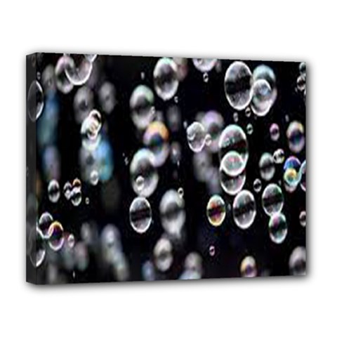 Bubble Canvas 14  X 11  (stretched) by artworkshop