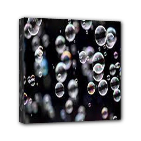 Bubble Mini Canvas 6  X 6  (stretched) by artworkshop